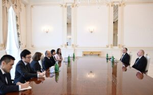 Prezident Asiya İnkişaf Bankının nümayəndə heyətini qəbul edib – FOTOLAR