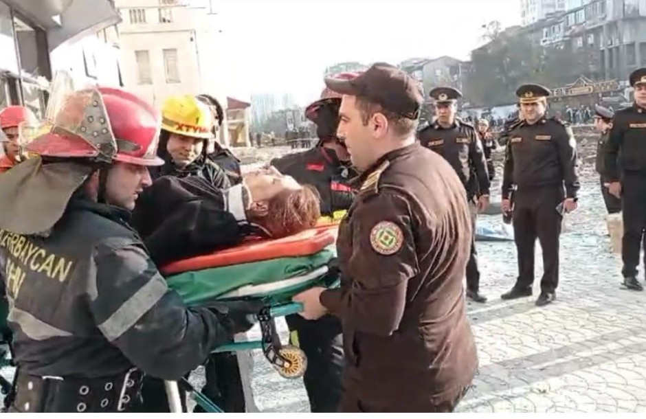Partlayışda yaralananlar belə xilas edildi – FOTO/VİDEO