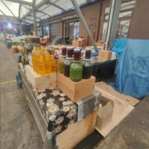 Bakıda iki bazarda yağların qanunsuz emalı və satışı müəyyən edildi – FOTOLAR