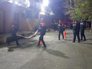 Azərbaycanda binanın döşəməsi çökdü, yaralılar var – Hadisə yerindən görüntülər