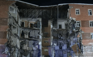 Azərbaycanda yaşayış binası çöküb – İcra başçısından açıqlama – FOTO