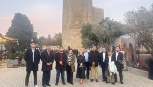 Erməni nümayəndələr Bakını gəzdilər – FOTOLAR