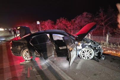 Deputat ailəsi ilə birgə qəzaya düşdü – ANBAAN VİDEO