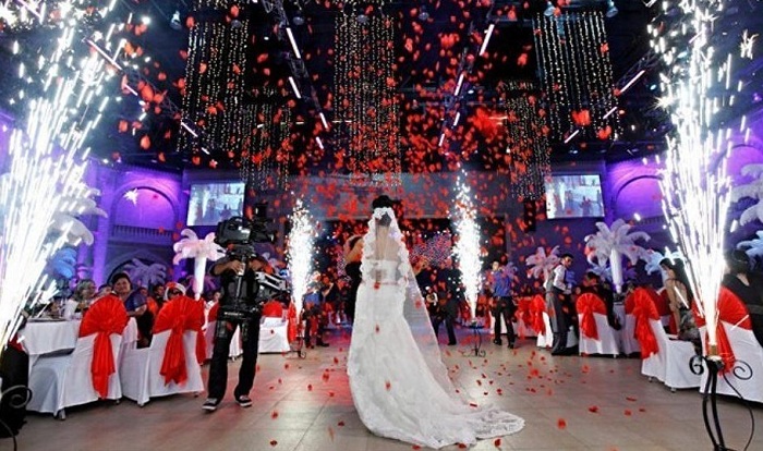 Bakıda toy zamanı şadlıq evində yanğın oldu – VİDEO