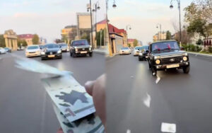 Toy karvanında “avtoş”luq etdilər, polis araşdırmaya başladı – VİDEO