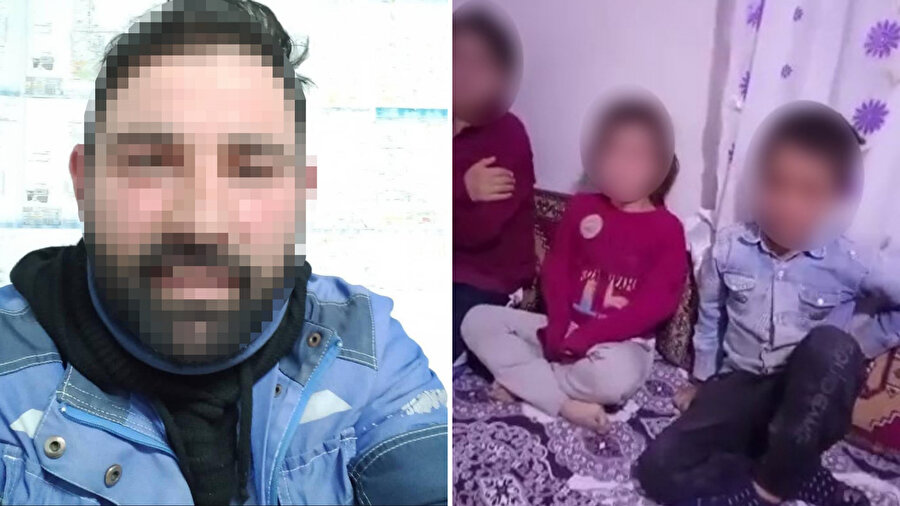 Ata uşaqlarını nənəsigilə getdiyi üçün vəhşicəsinə döydü – VİDEO