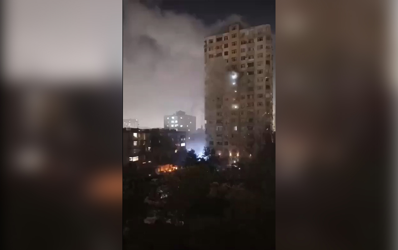 Yasamalda baş verən yanğından YENİ GÖRÜNTÜLƏR – VİDEO