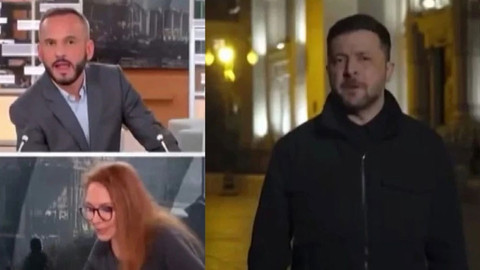 Zelenski ilə reportaj yarımçıq qaldı: studiyada bomba həyəcanı, bina boşaldıldı – VİDEO