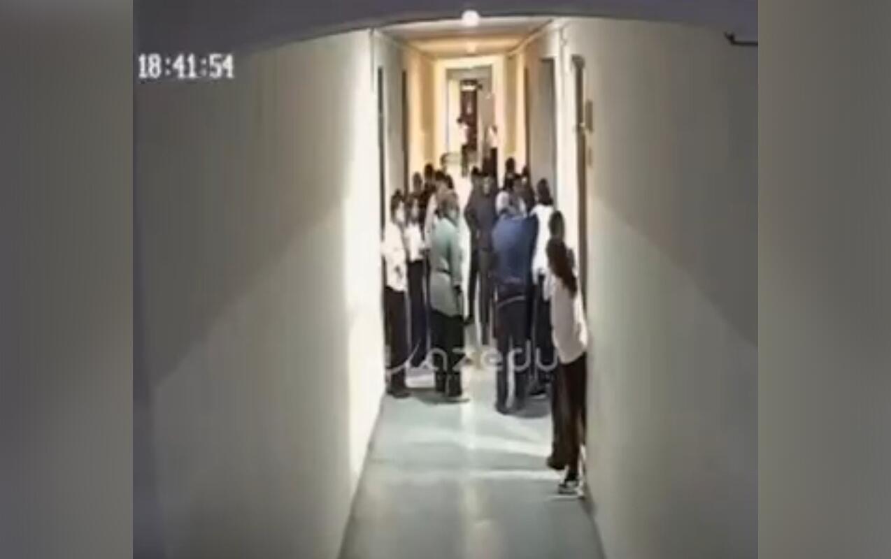 Boğazında çörək qalan şagirdi belə xilas etdilər – ANBAAN VİDEO