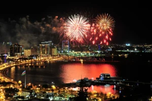 Bulvarda atəşfəşanlıq olacaq