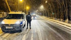 DYP qarlı hava şəraiti ilə bağlı sürücülərə müraciət etdi – VİDEO