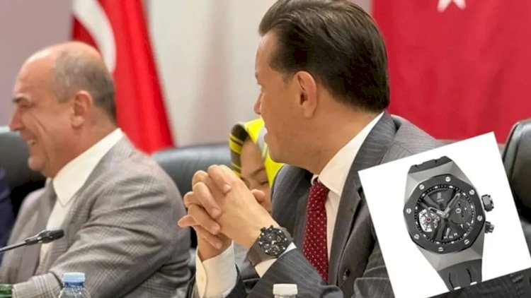 Deputat iclasa 9 milyonluq saatla gəldi – FOTO