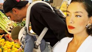 Tanınmış aktrisa ailəsi ilə bazara getdi – FOTO