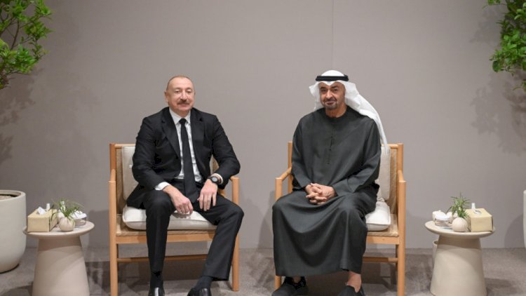 Prezident Əbu-Dabidə səfərdədir