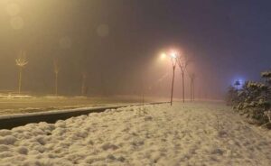 Bu ərazilərə güclü qar yağmağa başladı – VİDEO+FOTOLAR