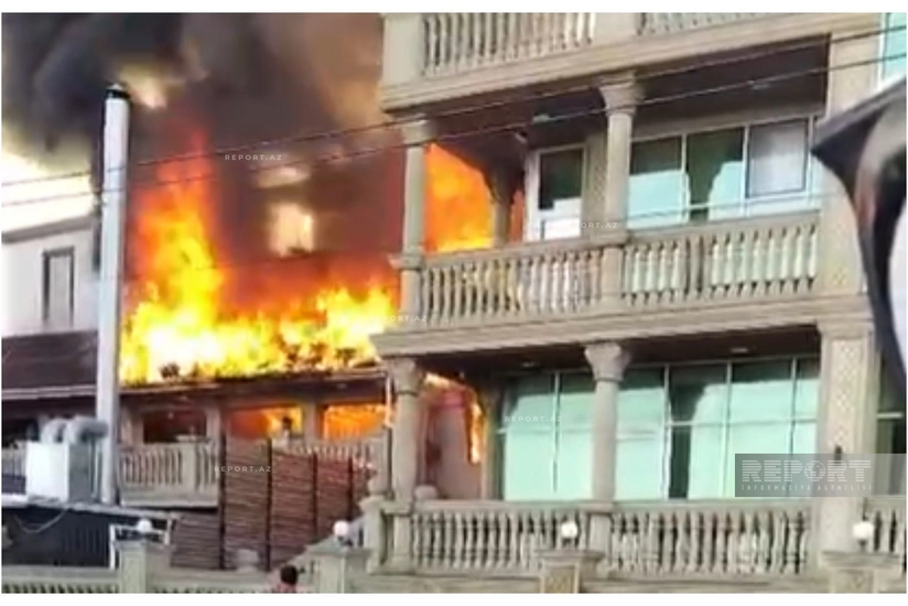 Sumqayıtda baş verən yanğın söndürüldü – VİDEO – YENİLƏNİB