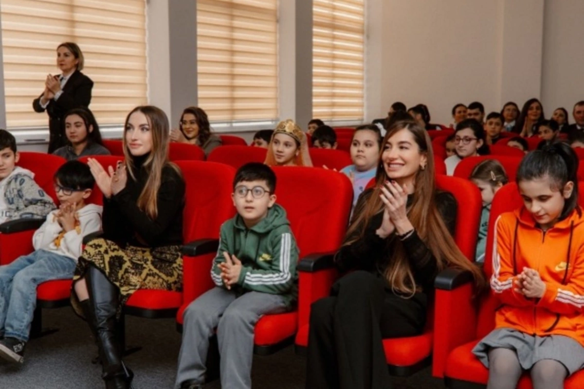 Arzu və Aleyna Əliyevalar Sosial Reabilitasiya Müəssisəsində – FOTOLAR