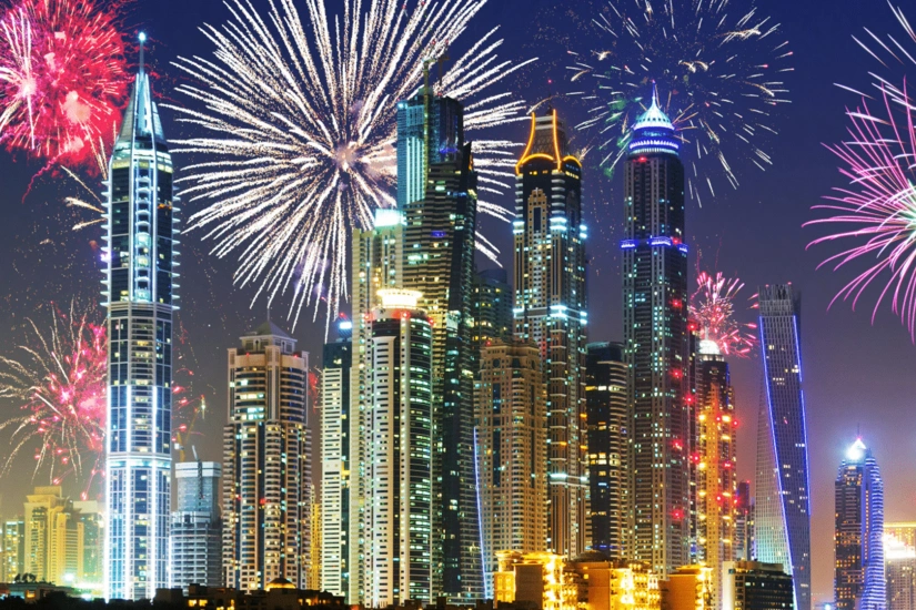 Əbu-Dabidə rekord qıran atəşfəşanlıq nümayişi – VİDEO