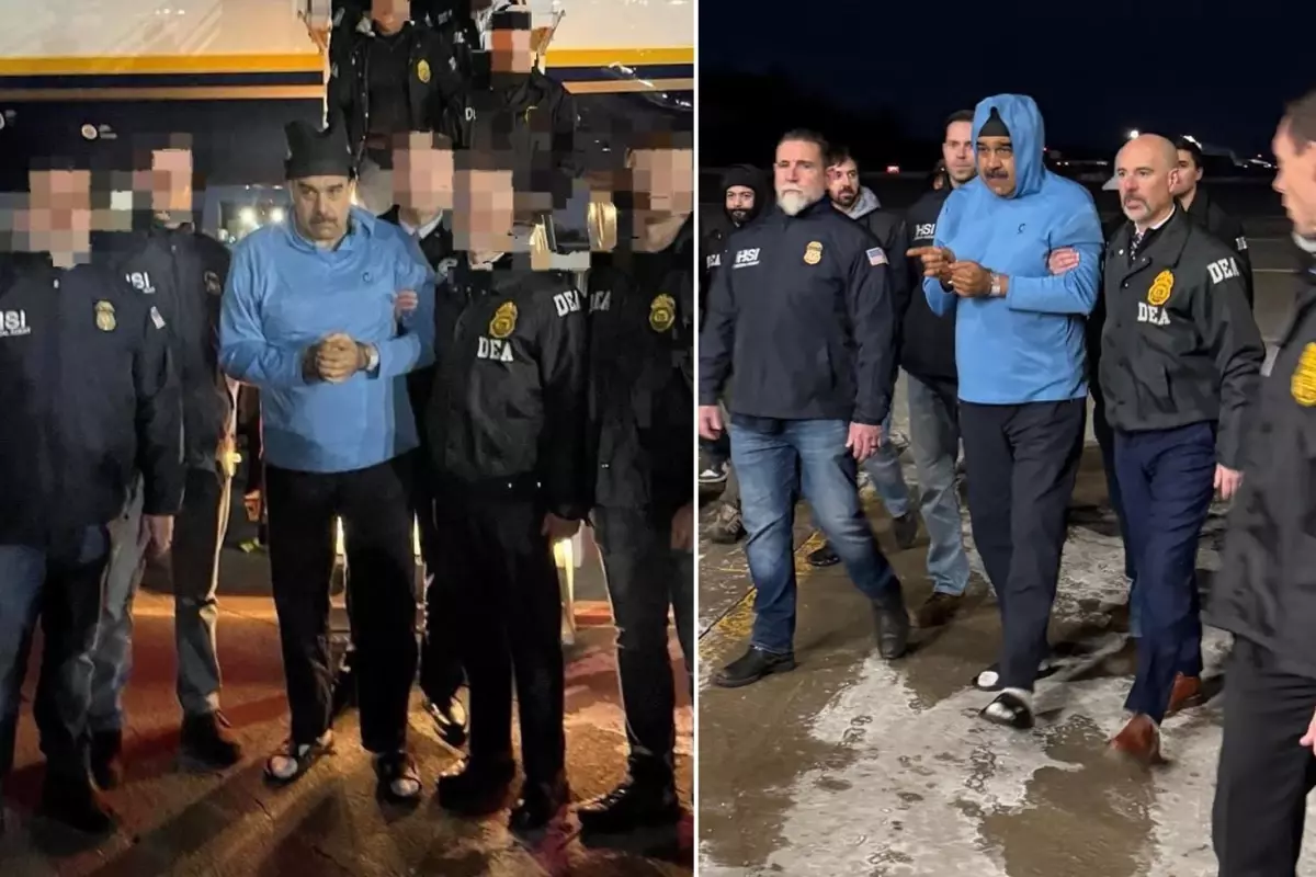 Maduro Nyu-Yorka belə gətirildi – FOTOLAR