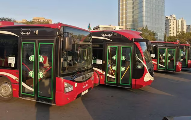 Sabahdan bu avtobuslar YENİLƏNİR – Gedişhaqqı 50 qəpik