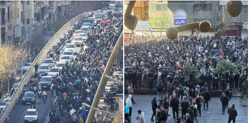 İranda son 3 ilin ən böyük etiraz dalğası: ABŞ müdaxiləyə hazırdır