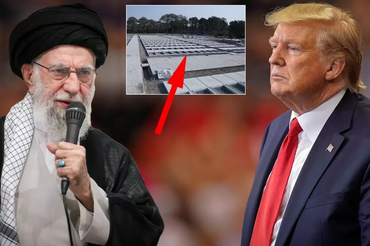 İran ABŞ hərbçiləri üçün 5 min məzar hazırladı